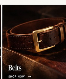 Leren riem